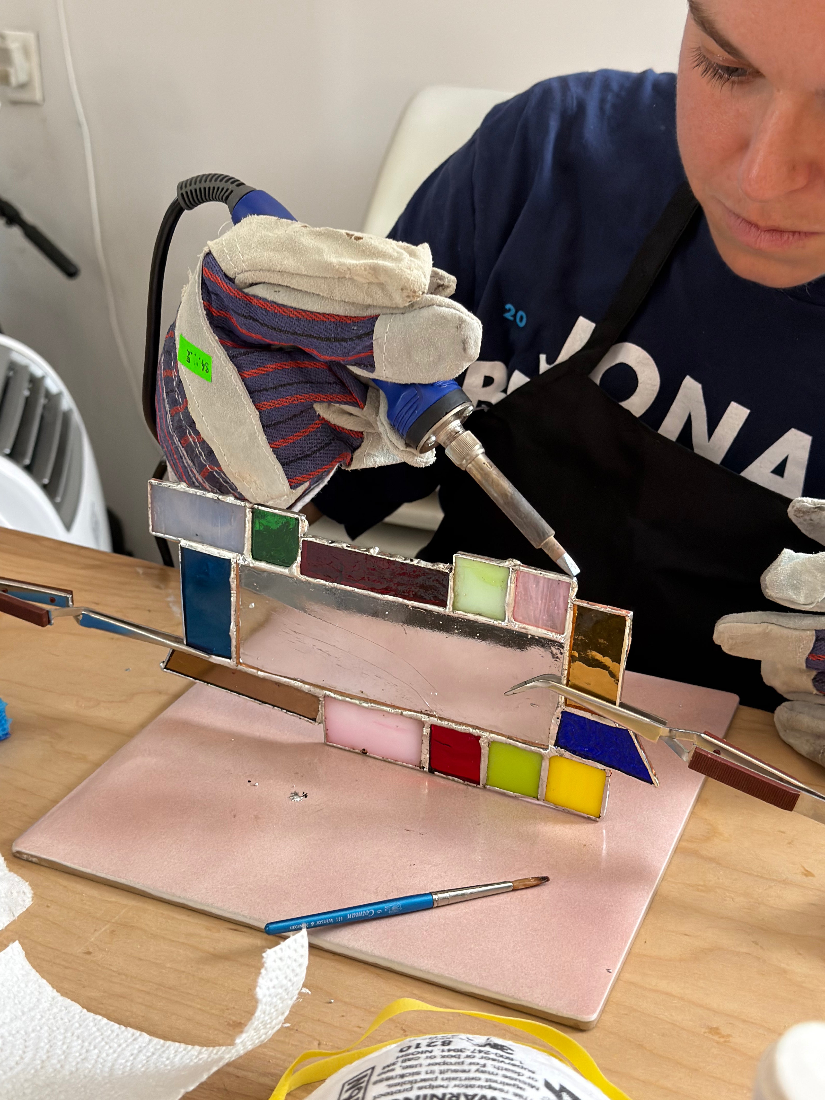Stained Glass Polaroid Frame Workshop