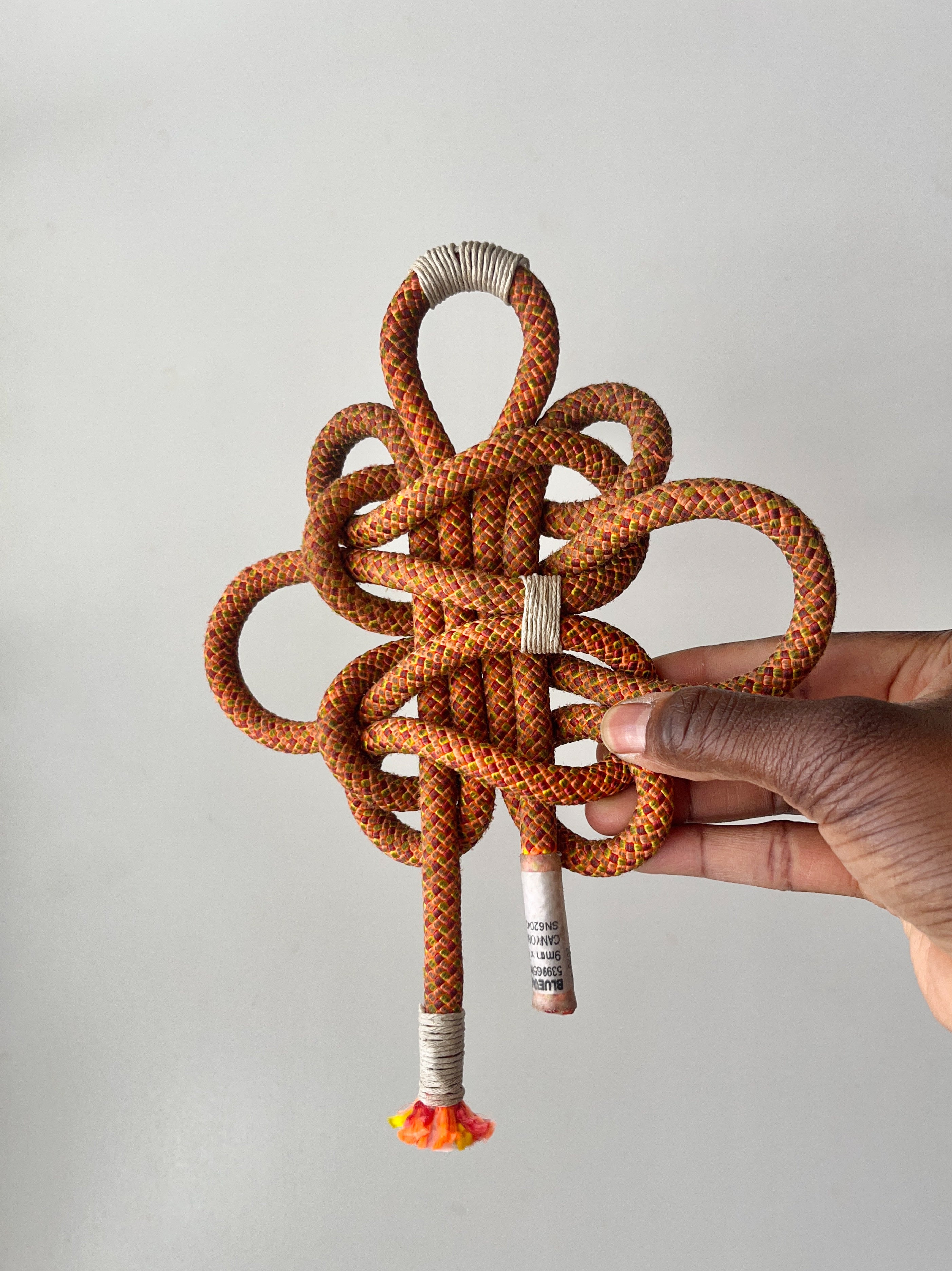 Reclaimed Wall Art: Making Big Knots With Recycled Rope with Sitoë Thiam
