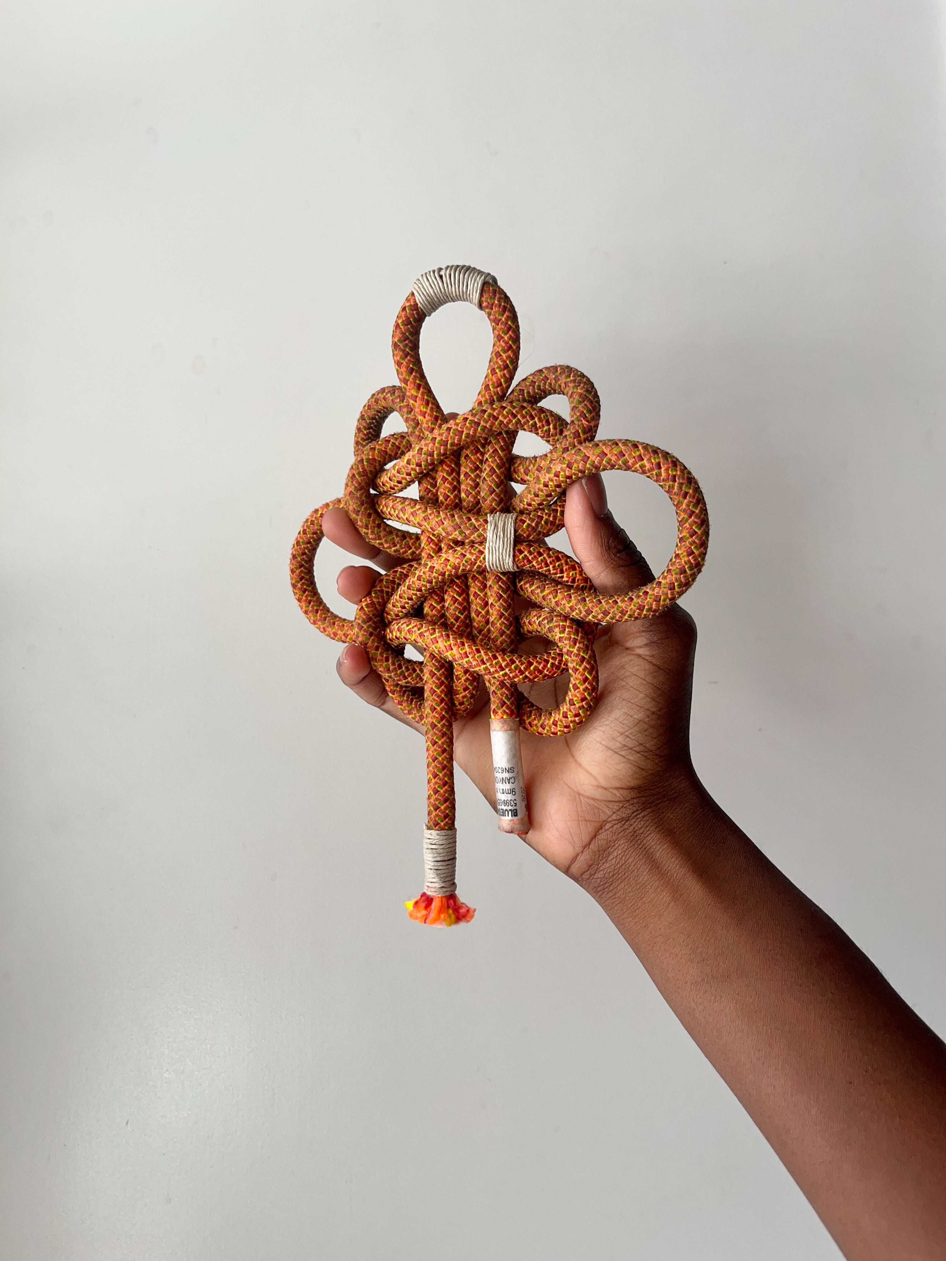 Reclaimed Wall Art: Making Big Knots With Recycled Rope with Sitoë Thiam