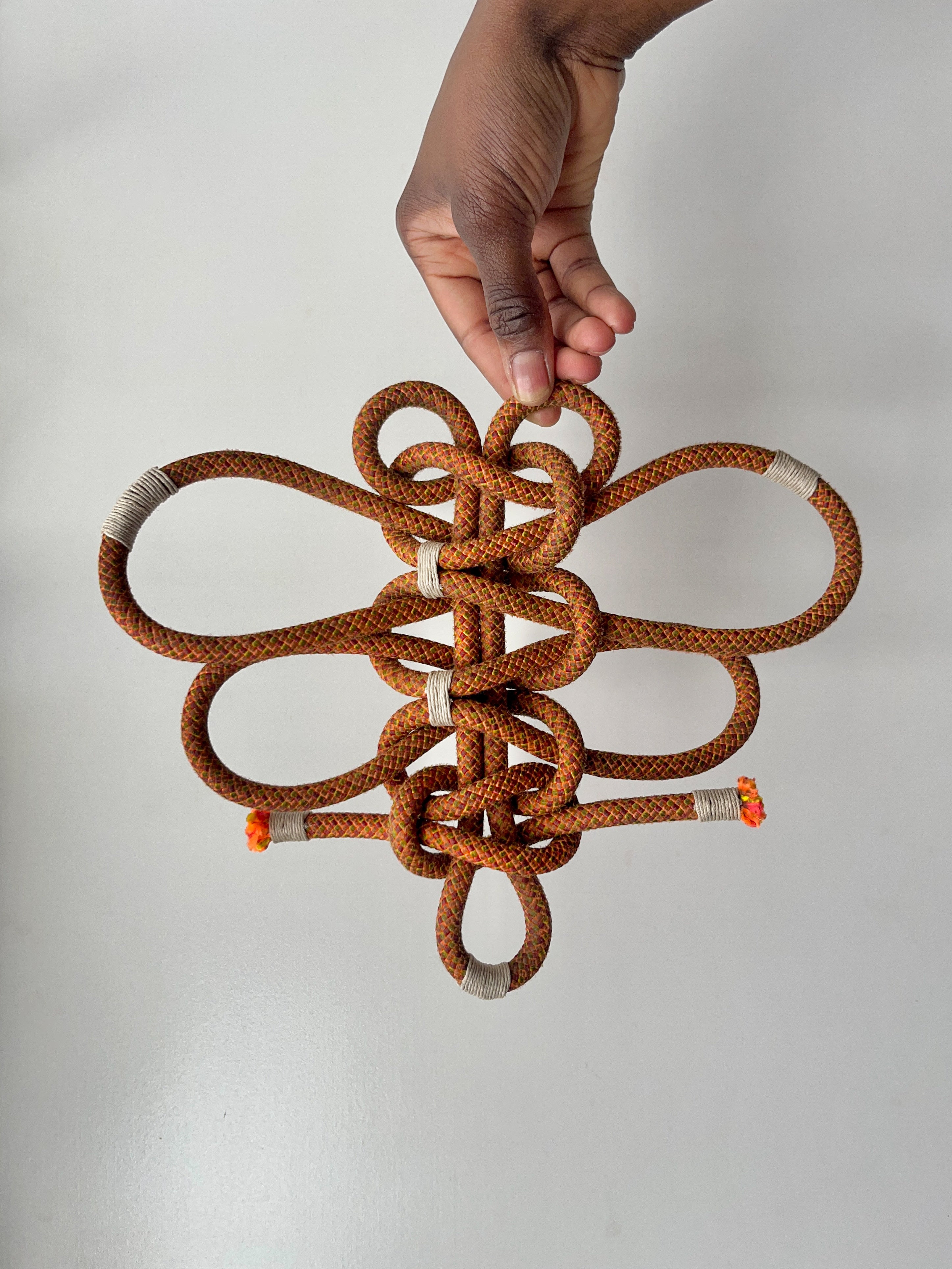 Reclaimed Wall Art: Making Big Knots With Recycled Rope with Sitoë Thiam